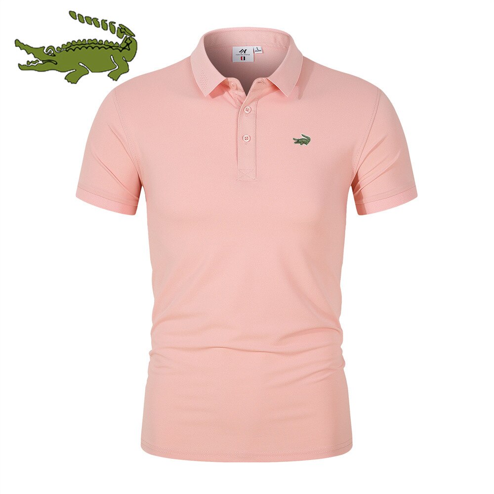 Männer Poloshirt Kontrast Kragen Polo Kurzarm Slim Fit Hemd Polohemd T-Shirt NEU