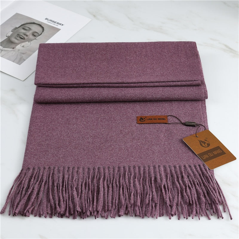 Fashion Damen Winterschal Viskose Stola Schlauchschal  Halstuch Strickschal Loop NEU