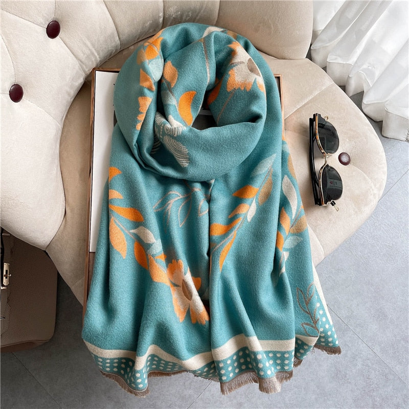 Fashion Damen Winterschal Viskose Stola Schlauchschal  Halstuch Strickschal Loop NEU