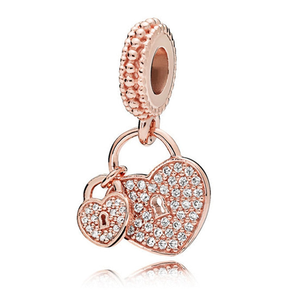 Charms Anhänger 925 Sterling Silber Charm Armband verschiedene Themen Damen Geschenk