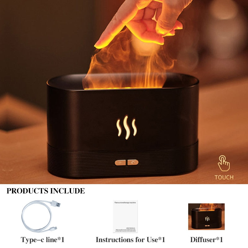 9 Farbe LED Licht Ultraschall Luftbefeuchter Aroma Diffuser Diffusor Humidifier