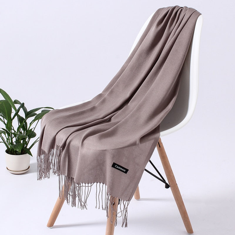 Fashion Damen Winterschal Viskose Stola Schlauchschal  Halstuch Strickschal Loop NEU