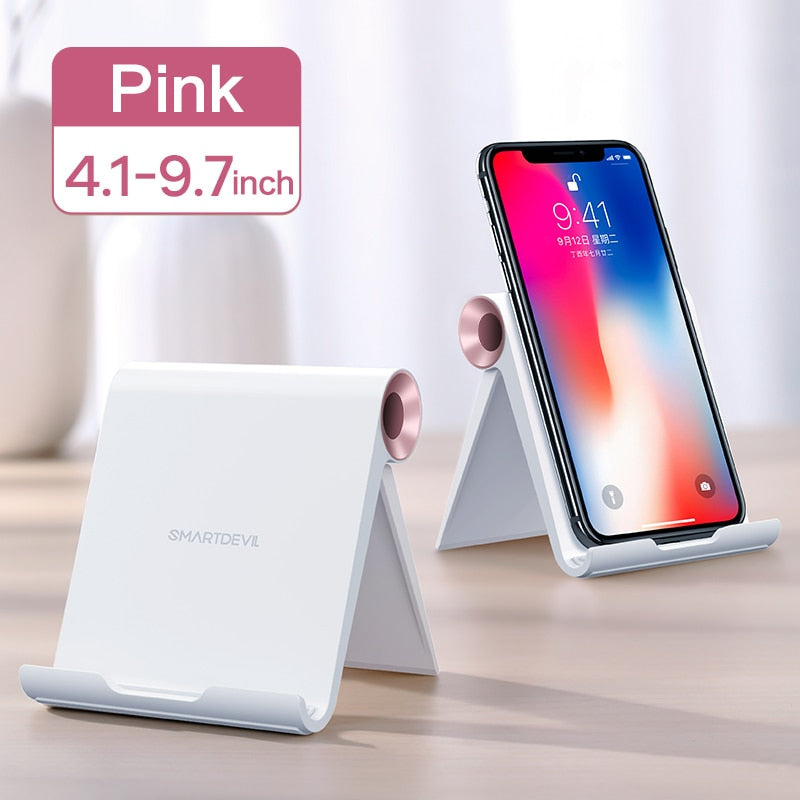 Universal Tischständer Handy Tablet Halter Einstellbar Faltbar Tragbar NEU