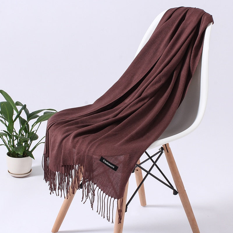 Fashion Damen Winterschal Viskose Stola Schlauchschal  Halstuch Strickschal Loop NEU