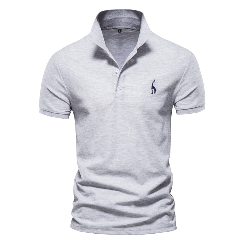 Herren Poloshirt Kontrast Kragen Polo Kurzarm Slim Fit Hemd Polohemd T-Shirt NEU