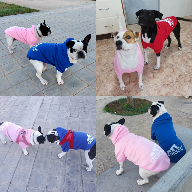 Hunde Weste Jacke Hundekleidung Hoodies Fleece Warmes Sweatshirt Haustier