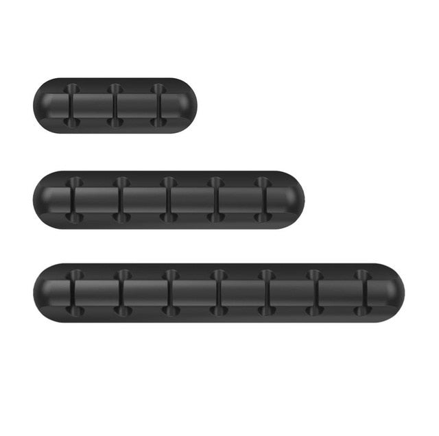 3 Stk Kabelhalter Kabel organizer Kabelführung selbstklebend 3M Schreibtisch Clip