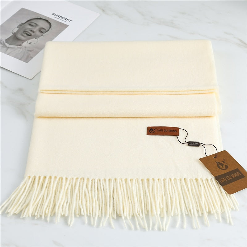 Fashion Damen Winterschal Viskose Stola Schlauchschal  Halstuch Strickschal Loop NEU