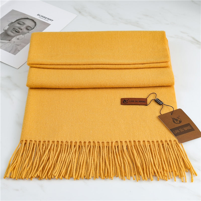 Fashion Damen Winterschal Viskose Stola Schlauchschal  Halstuch Strickschal Loop NEU