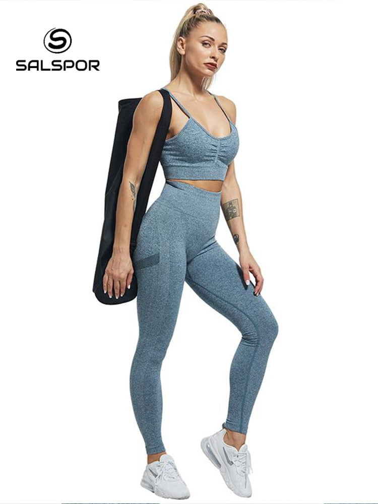 Yoga Leggings Push Up Damen Sport Hose Fitness Gym Stretch Leggins Jogginghose