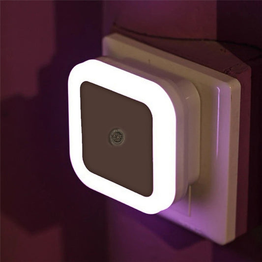LED Nachtlicht 0.8W 230V Bewegungsmelder 5m 360° Infrarot Lampe Steckdosen Licht