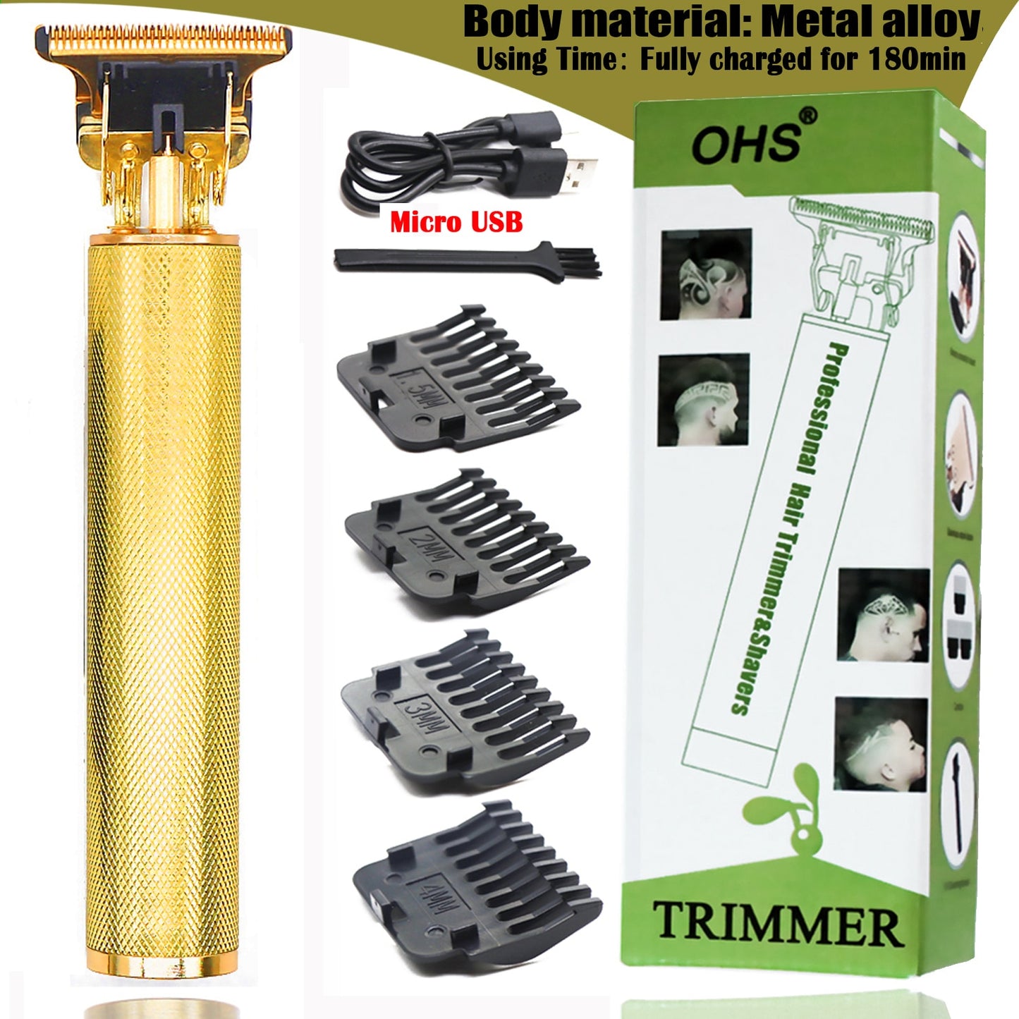 Profi Haarschneidemaschine Haarschneider Rasierer Hair Clipper Bart Trimmer