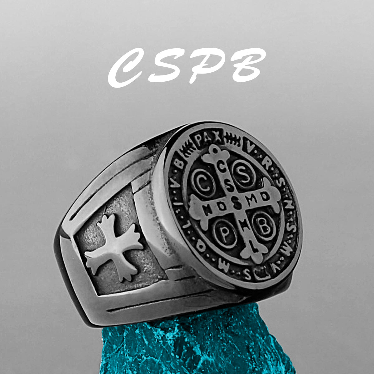Edelstahl Herren & Damen Biker Rocker Spinning Ring Silber Skull Gothic