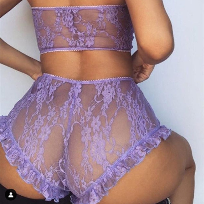 Push-Up Sexy BH-Set BH + Slip Unterwäsche Dessous Reizwäsche Tanga