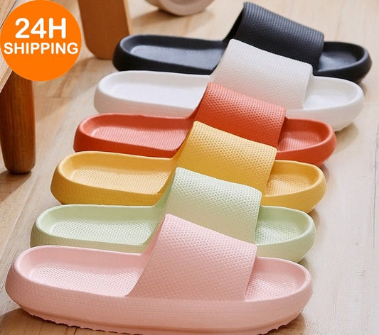 Badelatschen Frauen Hausschuhe Flip Flops Sandalen Weiche Sohle EVA