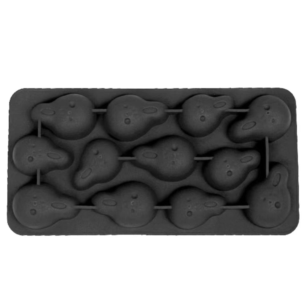 3D Silikon Eiswürfelform Totenkopf Skull Party Eiswürfel Cocktails Whiskey