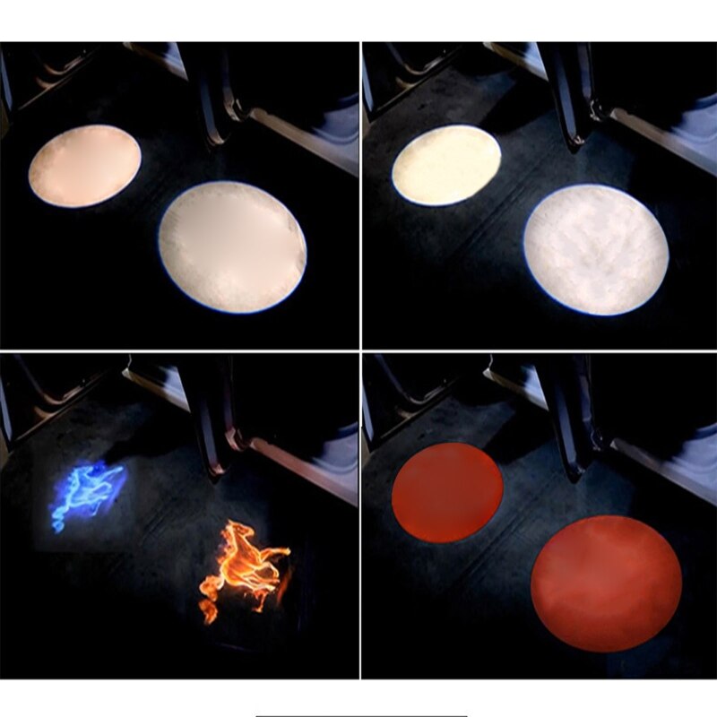 1X Kabelloses Autotürlicht LED-Auto Automarken logo Projektor-Logo