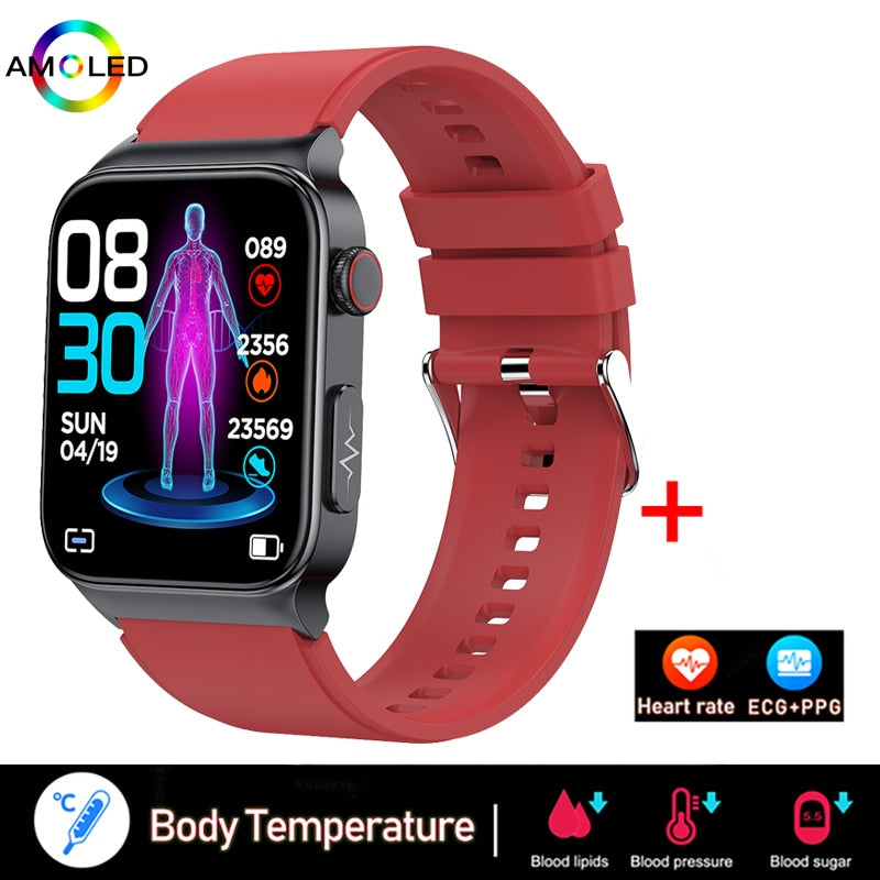 EKG + PPG Bluetooth Smart watch Fitness Tracker Sport Uhr Puls Armband Wasserdicht