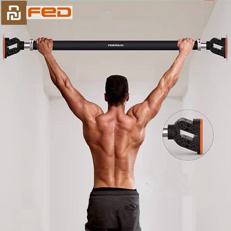 Profi Klimmzugstange Teleskop Klimmzug für Türrahmen 200kg belastbar Workout Gym