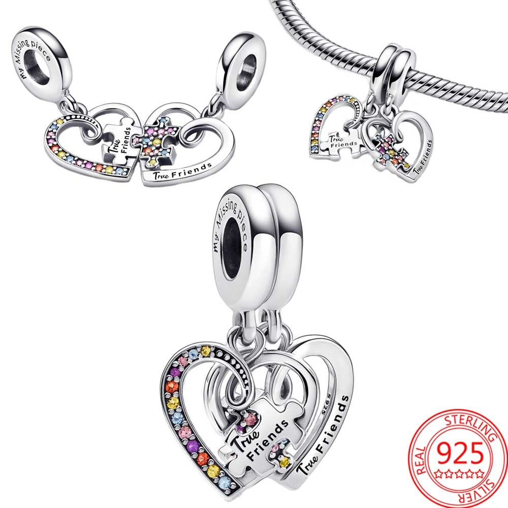 Charms Anhänger 925 Sterling Silber Charm Armband verschiedene Themen Damen Geschenk