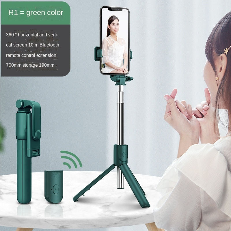 Selfie Stick Wireless Bluetooth Selfie Stick faltbares Mini-Stativ 700MM