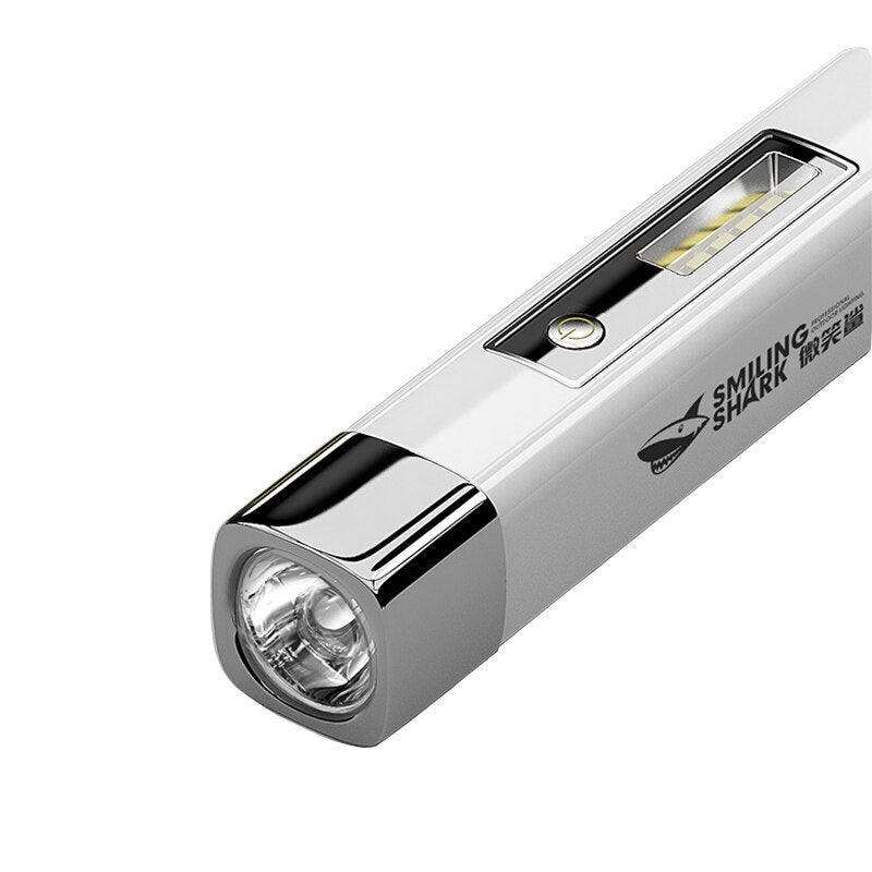Power Bank Tragbares USB Akku Ladegerät Mit Taschenlampe Camp Licht
