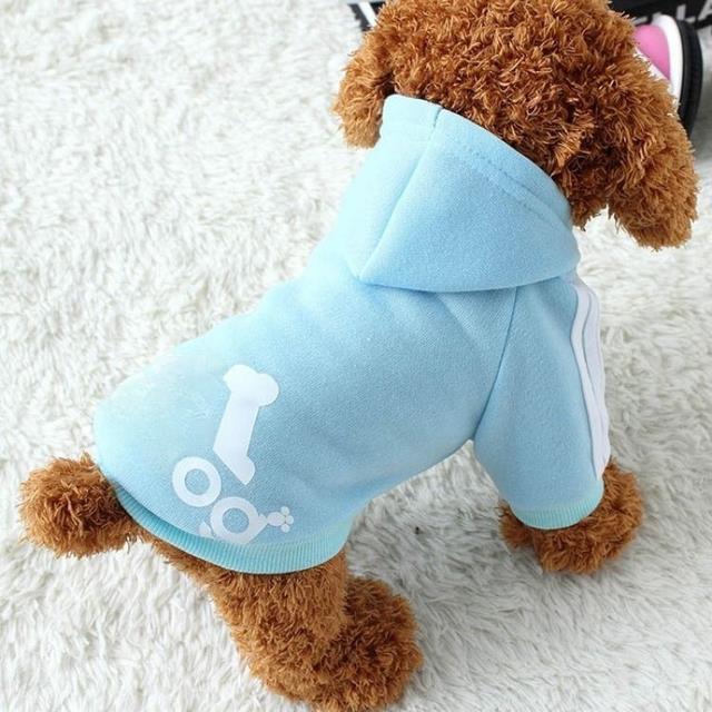 Hunde Weste Jacke Hundekleidung Hoodies Fleece Warmes Sweatshirt Haustier