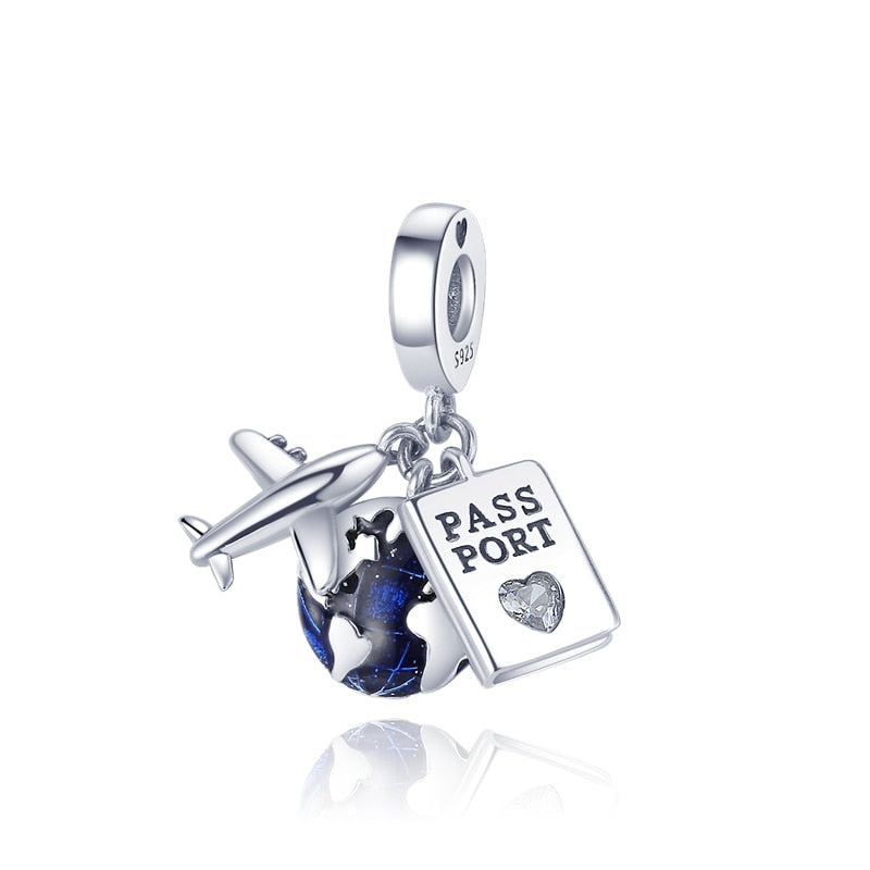 Charms Anhänger 925 Sterling Silber Charm Armband verschiedene Themen Damen Geschenk