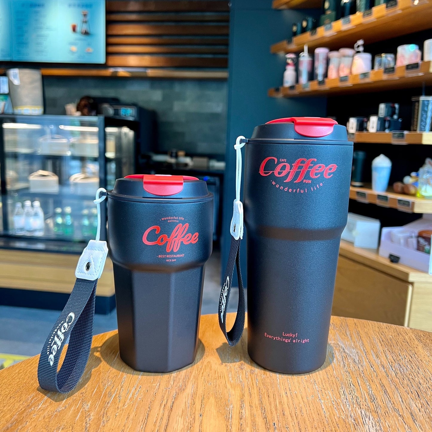 MUG Isolierbecher Auto Thermobecher to go 420/620 ML Spülmaschinengeeignet Edelstahl