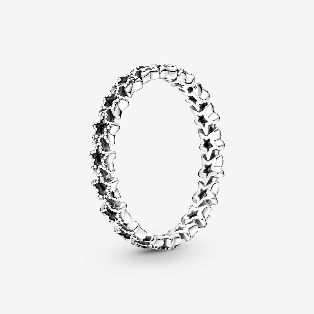 Massiv Sterling Silber 925 Ring filigran Fashion Damenring mit 3A Zirkonia