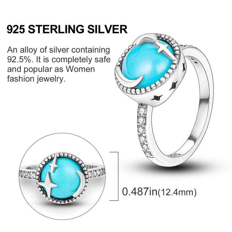 Massiv Sterling Silber 925 Ring filigran Fashion Damenring mit AAA Zirkonia