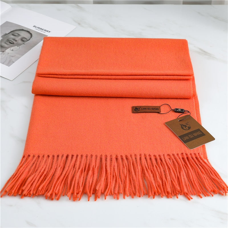 Fashion Damen Winterschal Viskose Stola Schlauchschal  Halstuch Strickschal Loop NEU