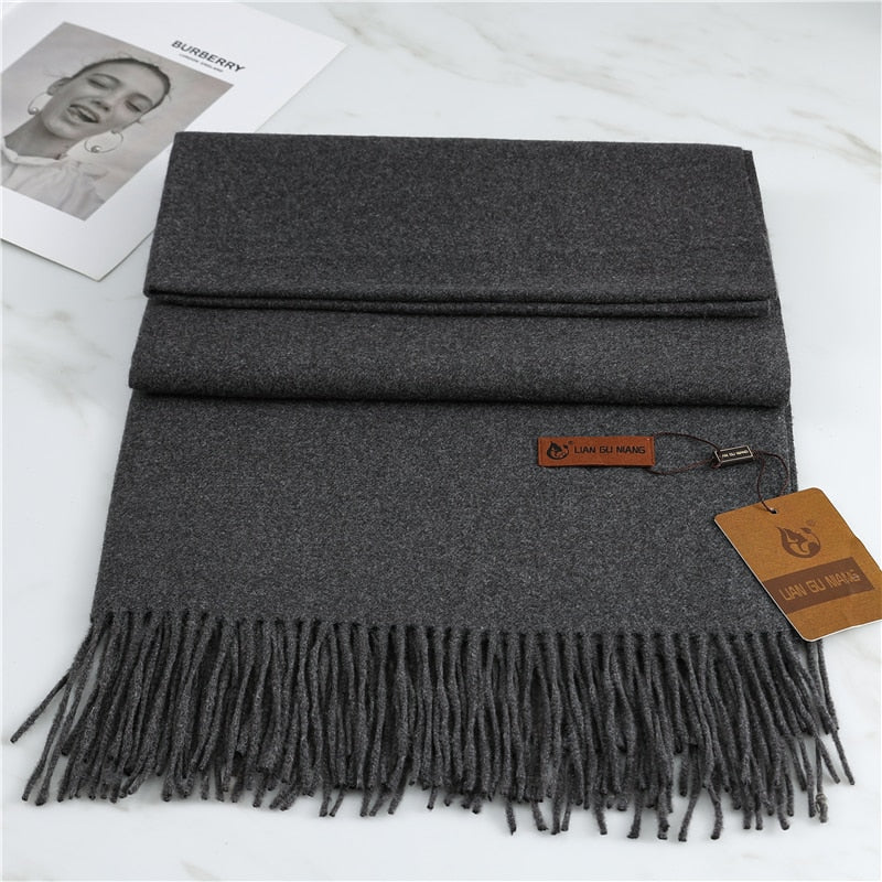Fashion Damen Winterschal Viskose Stola Schlauchschal  Halstuch Strickschal Loop NEU