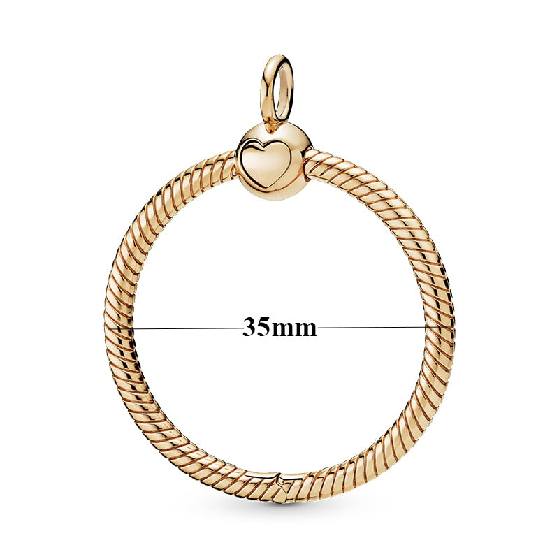 Massiv Sterling Silber 925 Panzerkette Fashion Halskette mit Zirkonia Anhänger Damen