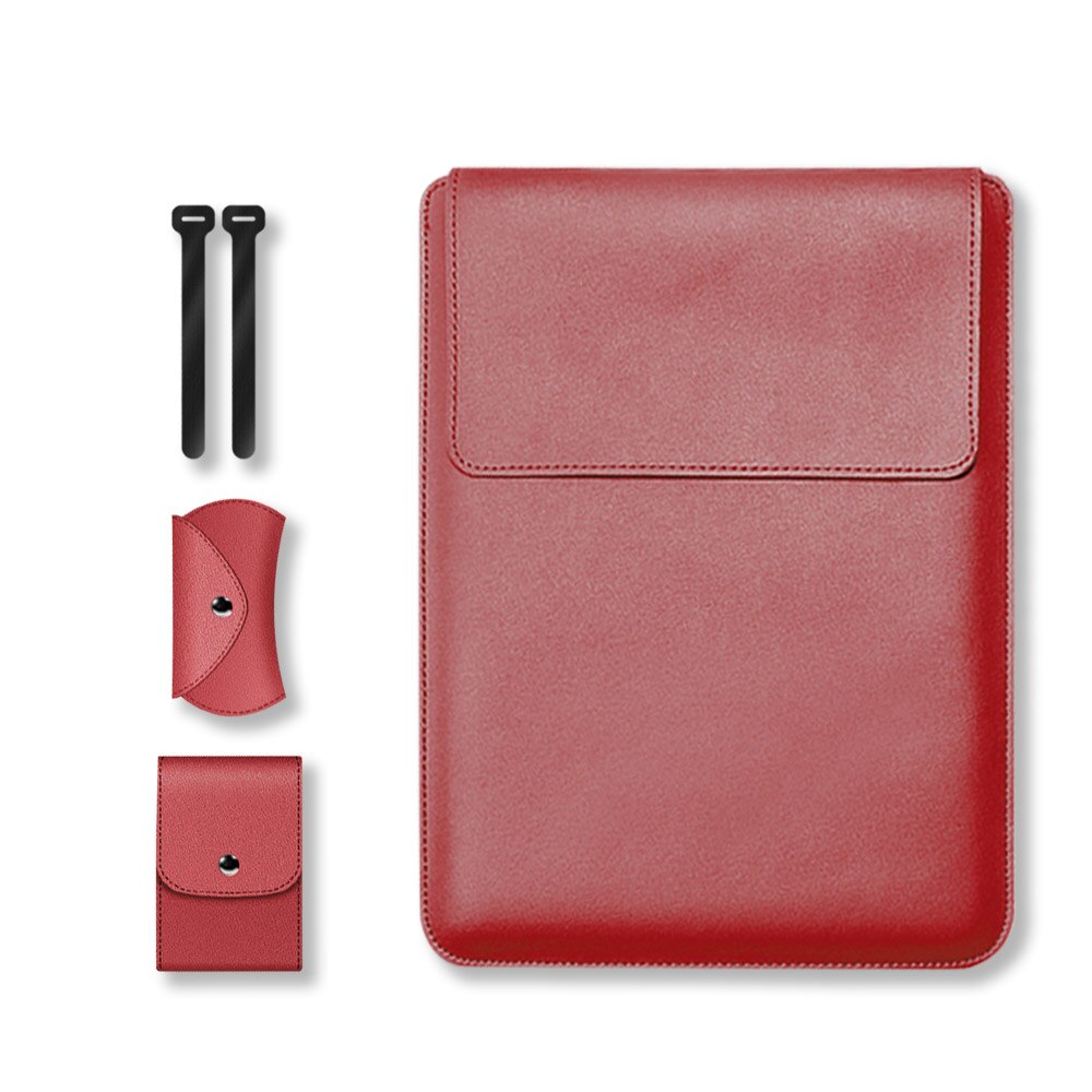 Leder Laptop Tasche Sleeve Hülle Case Cover für Macbook Air Pro 13.3 14 15 Zoll