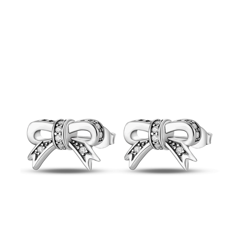 1 Paar Creolen aus 925 sterling Silber Ohrringe Ohrschmuck Zirkonia Ohrstecker