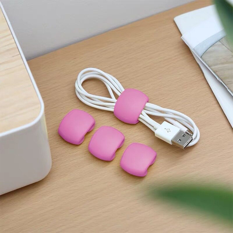 4 Stück Kabelclip Kabel Organizer Kabelschelle Kabelklemme Kabelhalter