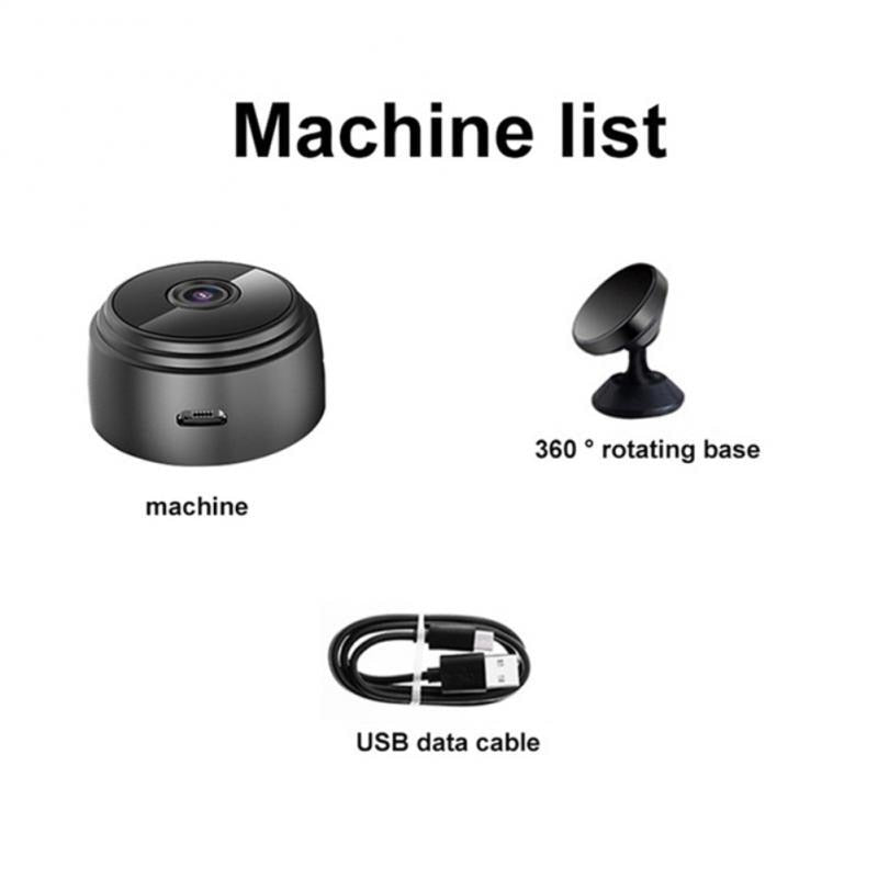 A9 Mini 1080P Kamera HD Wireless WiFi WLAN IP Überwachungkamera Hidden Spion Camera