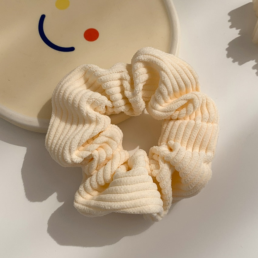 1/7 Stk/Set Haargummi Samt Haarband Zopfband Zopfgummi Velour XL Scrunchie Dick Matt