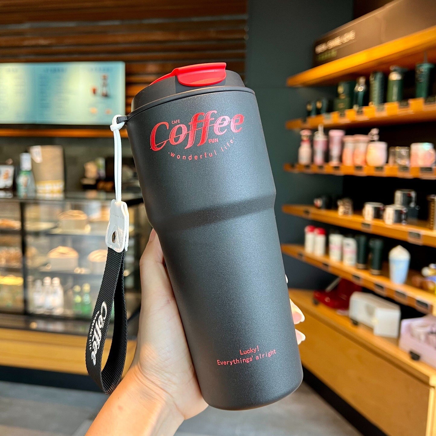 MUG Isolierbecher Auto Thermobecher to go 420/620 ML Spülmaschinengeeignet Edelstahl