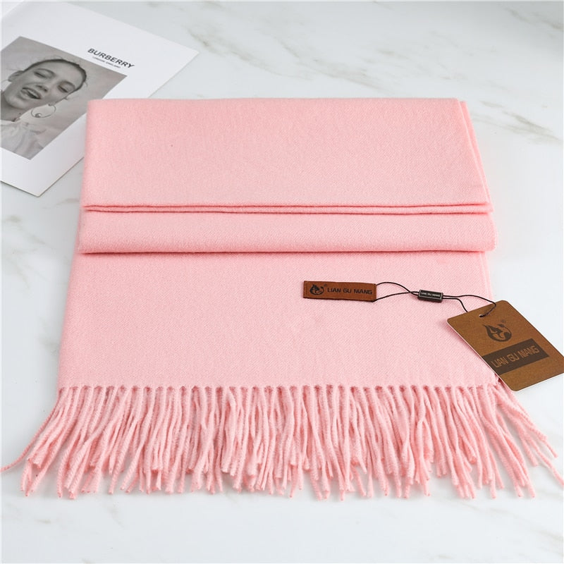 Fashion Damen Winterschal Viskose Stola Schlauchschal  Halstuch Strickschal Loop NEU