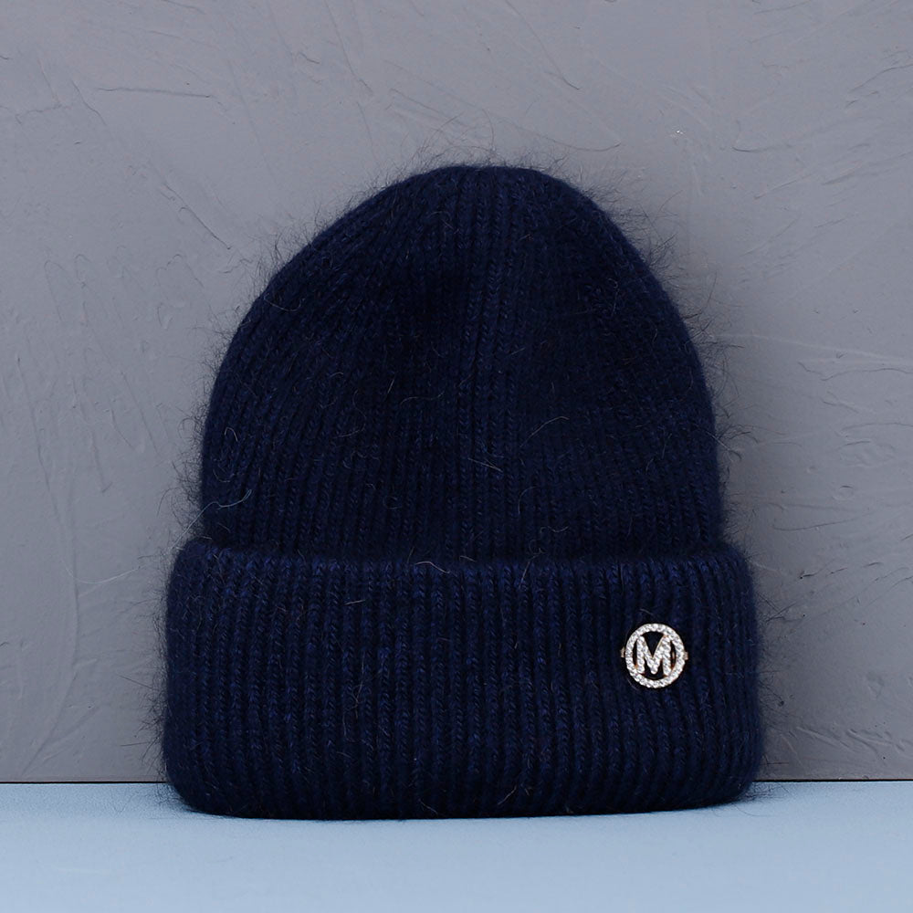 Warme Damen Wintermütze Woll Mütze Strickmütze Kappe Hut Unisex