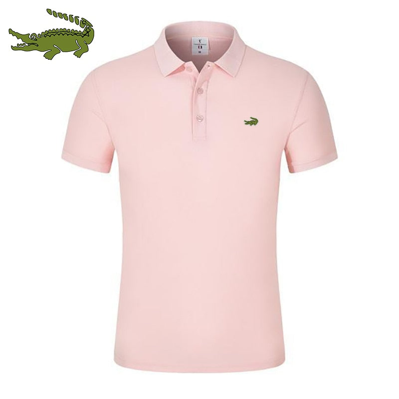 Herren Poloshirt Kontrast Kragen Polo Kurzarm Slim Fit Hemd Polohemd T-Shirt NEU