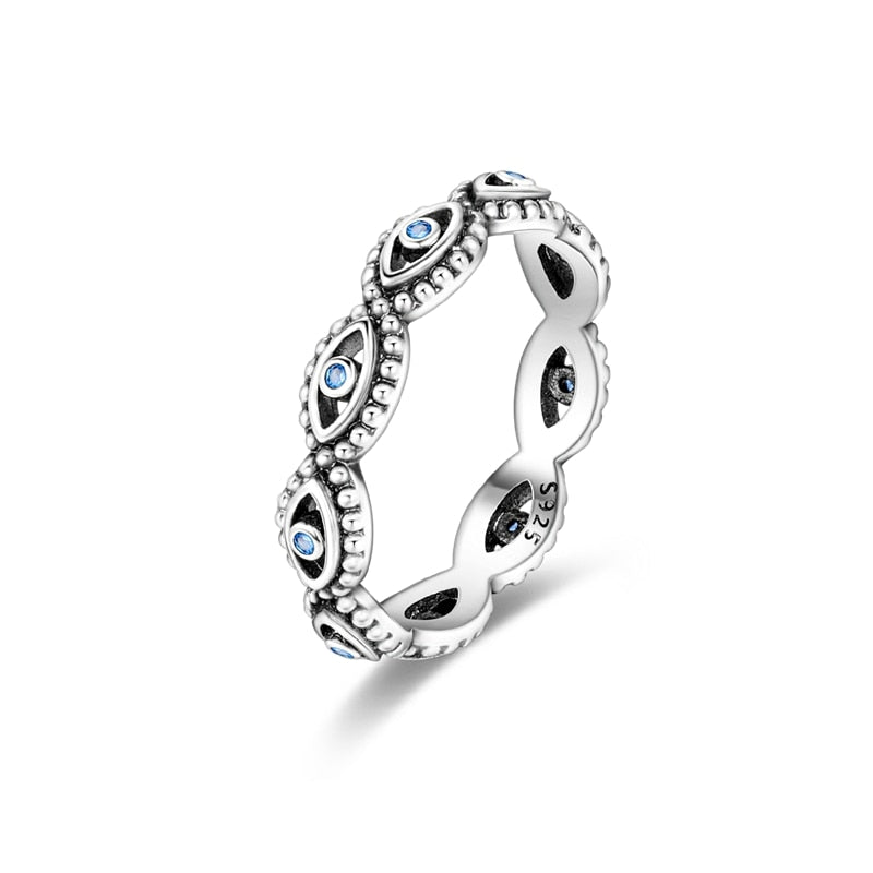 Massiv Sterling Silber 925 Ring filigran Fashion Damenring mit AAA Zirkonia