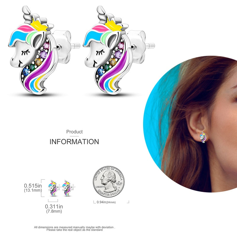 1 Paar Creolen aus 925 sterling Silber Ohrringe Ohrschmuck Zirkonia Ohrstecker