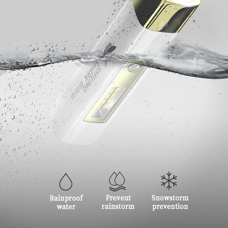 Power Bank Tragbares USB Akku Ladegerät Mit Taschenlampe Camp Licht