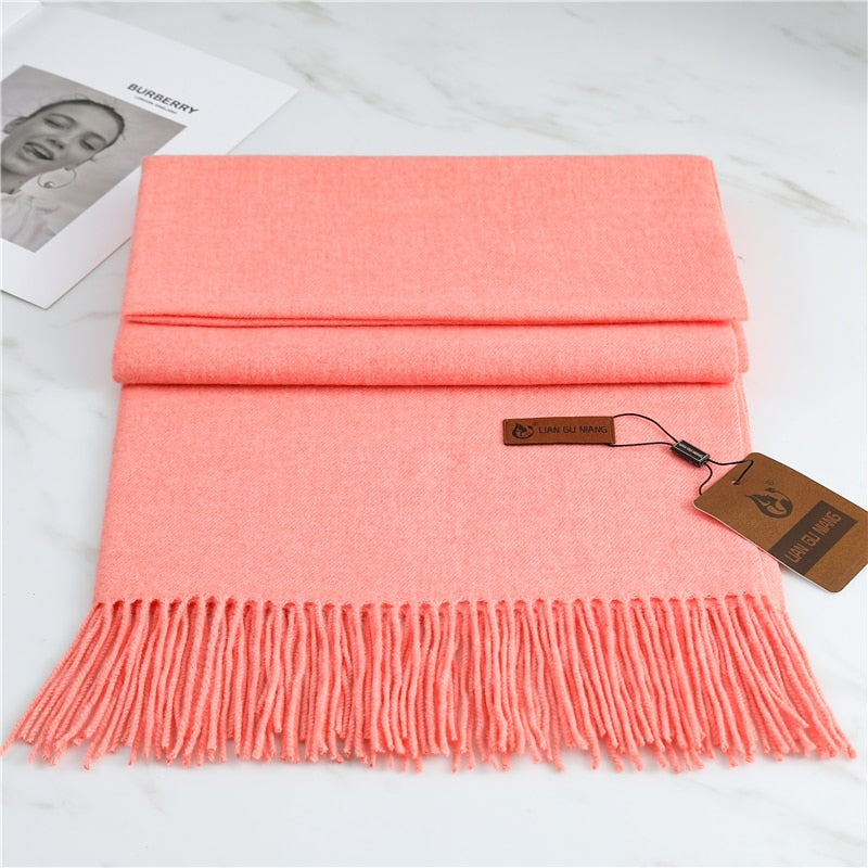 Fashion Damen Winterschal Viskose Stola Schlauchschal  Halstuch Strickschal Loop NEU