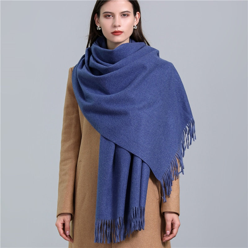 Fashion Damen Winterschal Viskose Stola Schlauchschal  Halstuch Strickschal Loop NEU