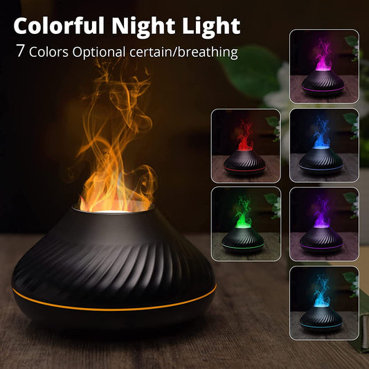 130ml Ultraschall Luftbefeuchter Aroma Diffuser Diffusor Humidifier 7 LED Licht