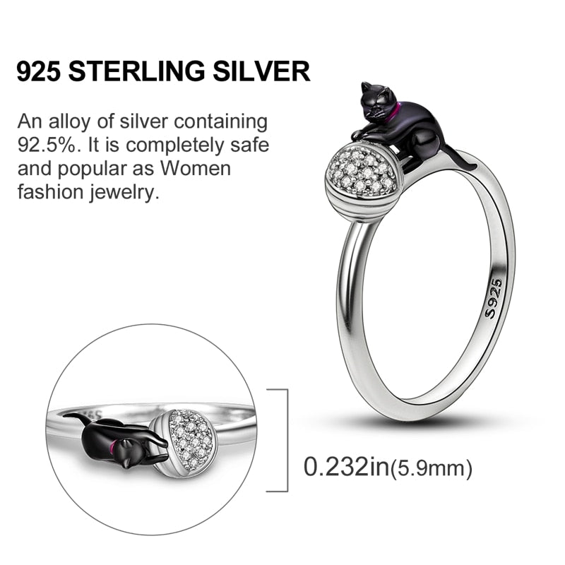 Massiv Sterling Silber 925 Ring filigran Fashion Damenring mit AAA Zirkonia